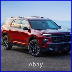 2PCS Side Steps Nerf Bars Running Boards Fits For Chevrolet Traverse 2024-2027