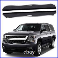 2PCS Side Steps Running Boards Fits For Chevrolet Suburban 2015-2020 86in Length