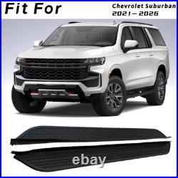 2PCS Side Steps Running Boards Fits For Chevrolet Suburban 2021-2026 86in Length