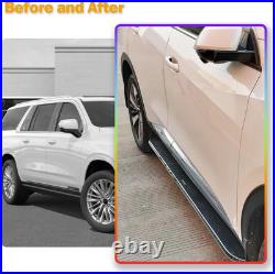 2PCS Side Steps Running Boards Fits For Chevrolet Suburban 2021-2026 86in Length