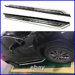 2PCS Side Steps Running Boards Fits For Chevrolet Tahoe 2021 2022 Side Nerf Bars