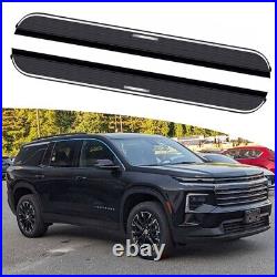 2PCS Side Steps Running Boards Fits For Chevrolet Traverse 2025 Stainless Steel