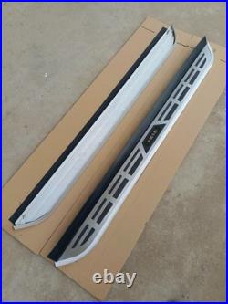 2PCS Side Steps Running Boards Nerf Pedal Fits For Chevrolet Silverado 2019-2026