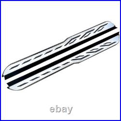 2PCS Side Steps Running Boards Nerf Pedal Fits For Chevrolet Silverado 2019-2026
