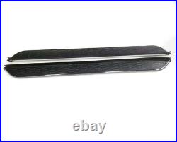2PCS Side Steps Running Boards Nerf Pedal Fits For Chevrolet Silverado 2019-2026