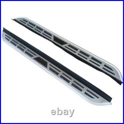 2PCS Side Steps Running Boards Nerf Pedal Fits For Chevrolet Silverado 2019-2026