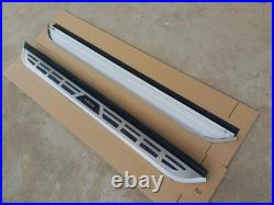 2PCS Side Steps Running Boards Nerf Pedal Fits For Chevrolet Silverado 2019-2026
