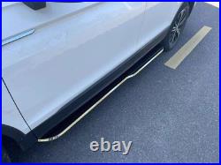 2PCS Side Steps Running Boards Nerf Pedal Fits For Chevrolet Silverado 2019-2026