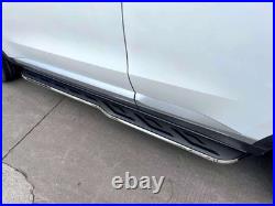 2PCS Side Steps Running Boards Nerf Pedal Fits For Chevrolet Silverado 2019-2026