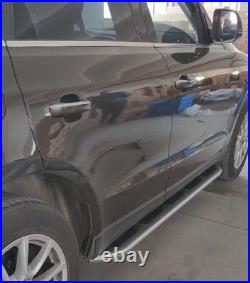 2PCS Side Steps Running Boards Nerf Pedal Fits For Chevrolet Silverado 2019-2026