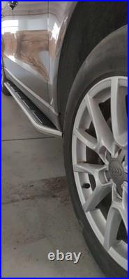 2PCS Side Steps Running Boards Nerf Pedal Fits For Chevrolet Silverado 2019-2026