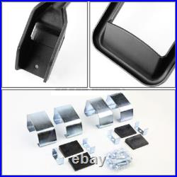 2PCS Small Side Bar For FORD/CHEVY/GMC/DODGE Aluminum Black Steps Pedals Boards 2PCS Small Side Bar For FORD/CHEVY/GMC/DODGE Aluminum Black Steps Pedals Boards