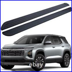 2PCS running boards side steps bars Fits for Chevrolet Equinox 2025