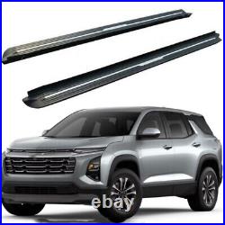 2PCS running boards side steps bars Fits for Chevrolet Equinox 2025