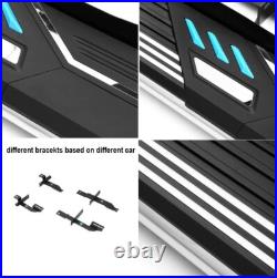 2PCs Side Steps Running Boards Fits for Chevrolet Silverado 2019- Side Nerf Bars