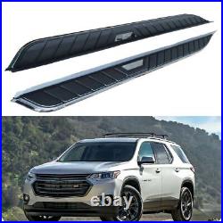 2Pcs Fit for Chevy Chevrolet Traverse 2018-2023 Side Step Nerf Bar Running Board