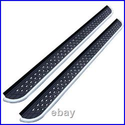 2Pcs Fits For Chevy Chevrolet Tahoe 2021 2022 2Side Step Running Board Nerf Bar