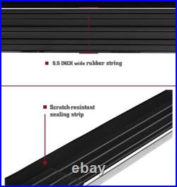 2Pcs Fits For Chevy Chevrolet Tahoe 2021 2022 Side Step Running Board Nerf Bar