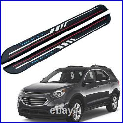 2Pcs Fits for 2018-2022 Chevrolet Chevy Equinox Nerf Bar Side Step Running Board