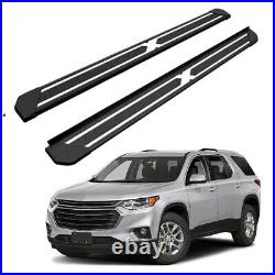 2Pcs Fits for 2018-2022 Chevrolet Traverse Running Boards Nerf Bars Side Steps