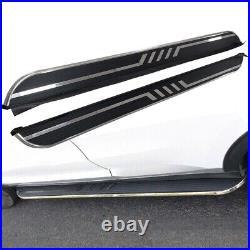 2Pcs Fixed Fit for 2024 Chevrolet Trax Side Step Running Board Nerf Bar