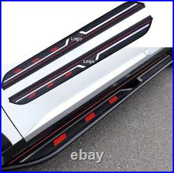 2Pcs Fixed Running Board Side Step Nerf Bar Pedal for Chevy TAHOE 2021-2023