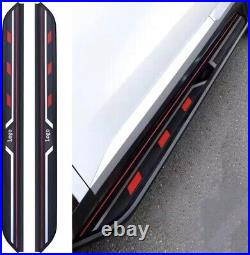 2Pcs Fixed Running Board Side Step Nerf Bar Pedal for Chevy TAHOE 2021-2023