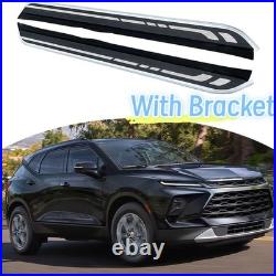 2Pcs Foot Step Running Board Nerf Bar Fit for Chevrolet Blazer 2019-2025 Pedal