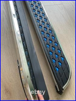 2Pcs Pedal Side Step Running Board Nerf Bar Fits for Chevrolet Equinox 2018-2024