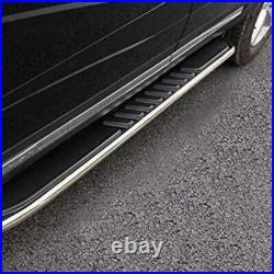 2Pcs Running Boards Fit for chevy TRAX 2024 Side Steps(with brackets)