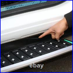 2Pcs Running Boards Fits for Chevy Colorado 2015-2024 Side Steps Nerf Bars
