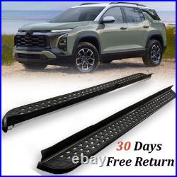 2Pcs Running Boards Nerf Bar Side Step Fits for Chevrolet Equinox 2025 2026