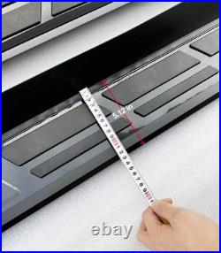 2Pcs Running Boards Nerf Bar Side Step Fits for Chevrolet Traverse 2018-2023