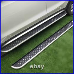2Pcs Running Boards Nerf Bars Side Steps Fits for Chevrolet Equinox 2018-2024