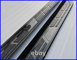 2Pcs Running Boards Side Steps Nerf Bars Fits For Chevrolet Traverse 2009-2017