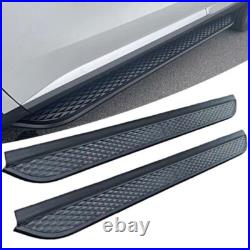 2Pcs Side Step Fit for Chevy Silverado Crew Cab 2019-2025 Running Board Nerf Bar
