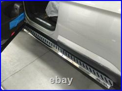 2Pcs Side Step Fit for Chevy Silverado Crew Cab 2019-2025 Running Board Nerf Bar