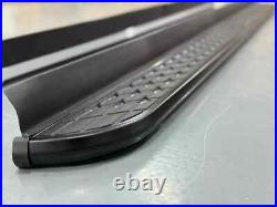 2Pcs Side Step Fit for Chevy Silverado Crew Cab 2019-2025 Running Board Nerf Bar