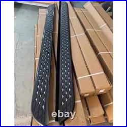 2Pcs Side Step Fit for Chevy Silverado Crew Cab 2019-2025 Running Board Nerf Bar
