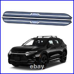 2Pcs Side Step Fits for Chevrolet Chevy Blazer 2019-2023 2024 2025 Running Board