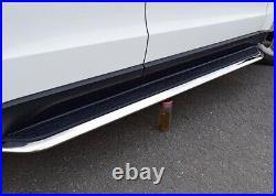 2Pcs Side Steps Fit for Chevrolet Traverse 2024 Running Board Nerf Bar Aluminum