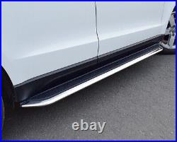 2Pcs Side Steps Fit for Chevrolet Traverse 2024 Running Board Nerf Bar Aluminum