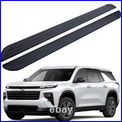 2Pcs running board Fits For Chevrolet Traverse 2024 2025 Side Steps nerf Bars