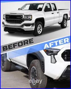 2X Side Steps Running Boards for 2019-2025 Chevy Silverado & GMC Sierra Durable