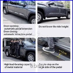 2pcs Deployable Electric Running Boards Side Step fit Chevy Equinox 2018-2025