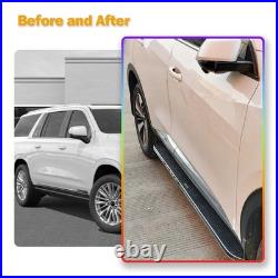 2pcs Running Boards Side Steps Fit For Chevrolet Suburban 2015-2020 Nerf Bar 86
