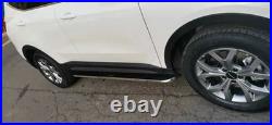 2pcs Running Boards Side Steps Fit For Chevrolet Suburban 2015-2020 Nerf Bar 86