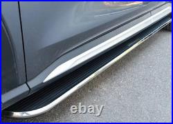 2pcs Running Boards Side Steps Fit For Chevrolet Suburban 2021-2026 Nerf Bar 86