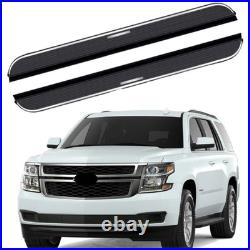 2pcs Running Boards Side Steps Fits For Chevrolet Suburban 2015-2020 86 length