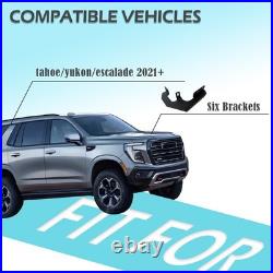 2pcs Running Boards Side Steps Fits For Chevrolet Suburban 2021-2026 86 Length